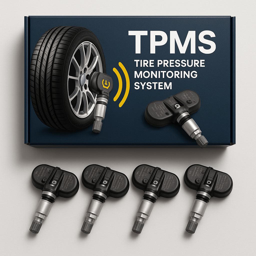 Tyre Pressure Monitoring System (TPMS) is een elektronisch systeem dat in de gaten houdt of je bandenspanning afwijkt.